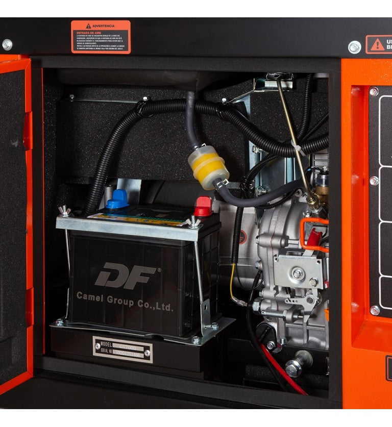 Generador eléctrico insonorizado monofásico diésel GS700D - 5,5KVA - Kolvok
