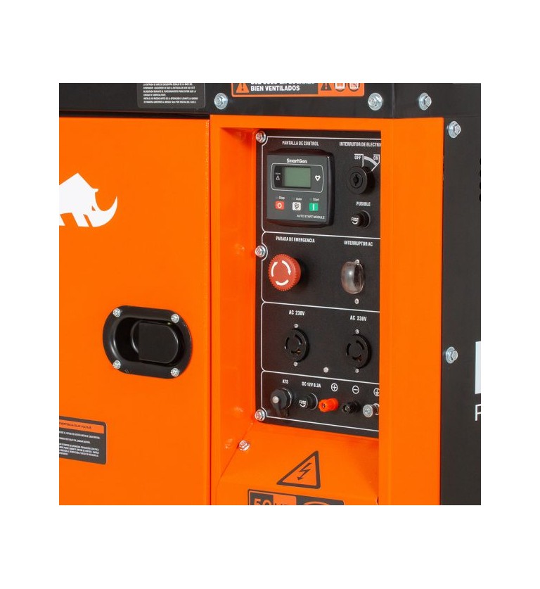 Generador eléctrico insonorizado monofásico diésel GS850D - 6,5kVA - Kolvok