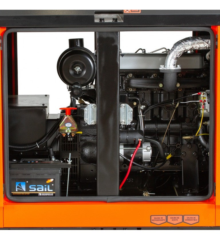 Generador eléctrico insonorizado monofásico diésel GSS18D - 18kVA - Kolvok