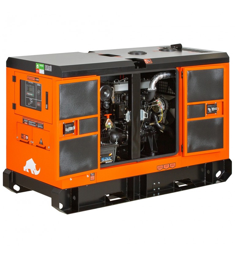 Generador eléctrico insonorizado monofásico diésel GSS18D - 18kVA - Kolvok