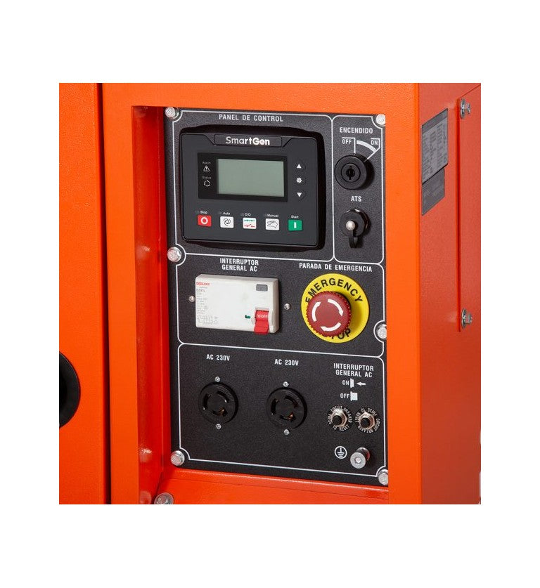 Generador eléctrico insonorizado trifásico diésel GS1400D3 - 14kVA - Kolvok