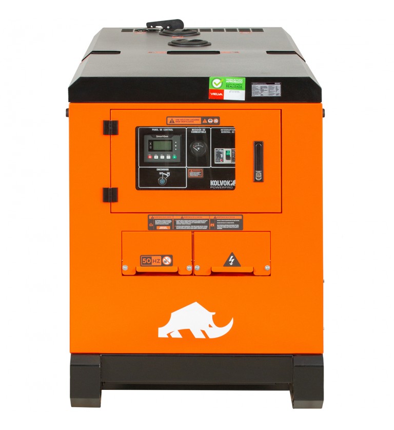 Generador eléctrico insonorizado trifásico diésel GSS22D3 - 22kVA - Kolvok