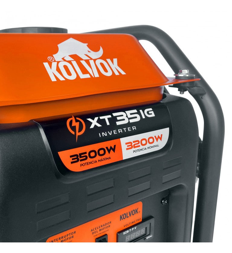 Generador eléctrico monofásico gasolina 3,5KVA - XT35IG - KOLVOK