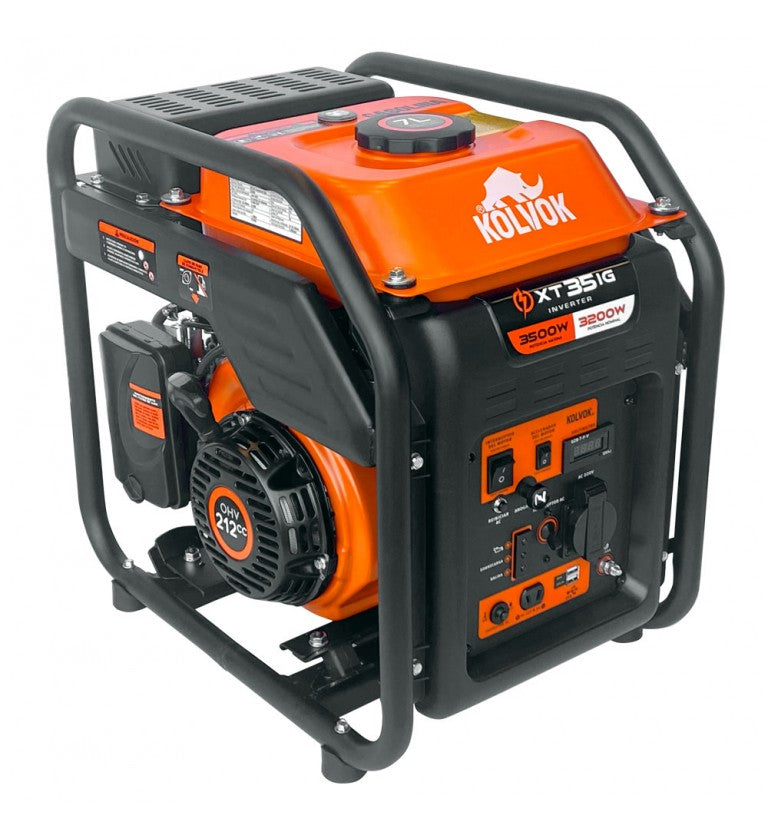 Generador eléctrico monofásico gasolina 3,5KVA - XT35IG - KOLVOK