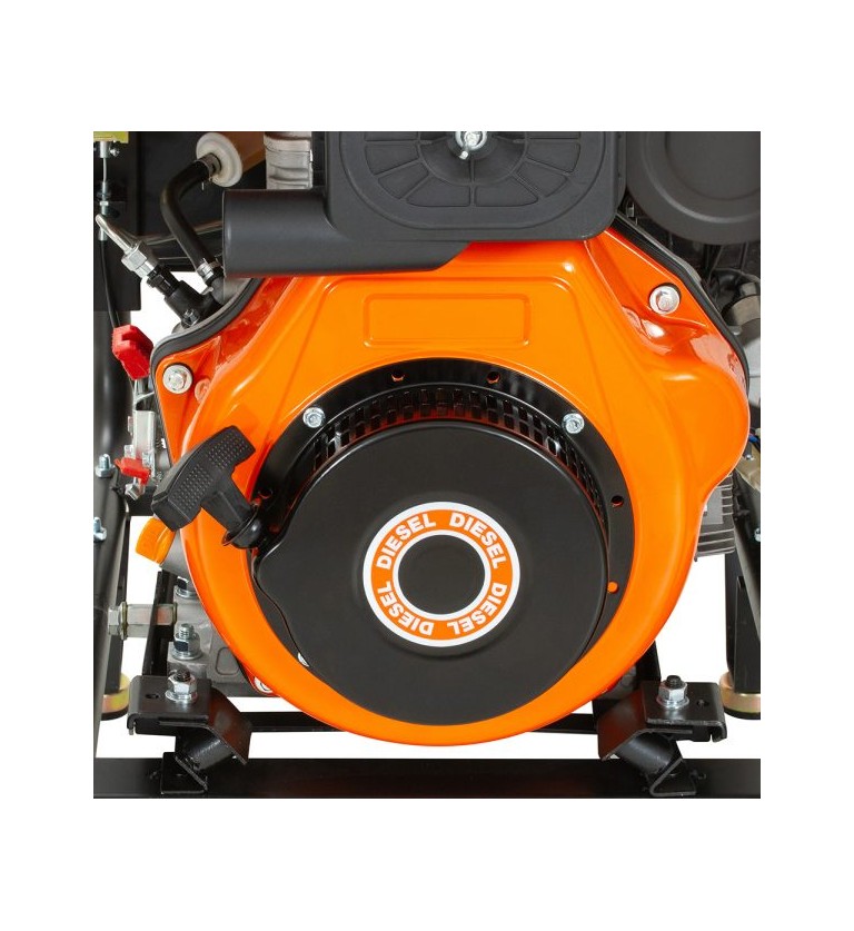 Generador eléctrico trifásico abierto diésel GO80DE3 - 8,1kVA - Kolvok