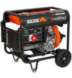 Generador eléctrico trifásico abierto diésel GO80DE3 - 8,1kVA - Kolvok