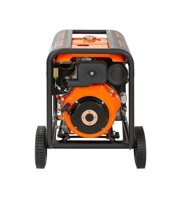 Generador eléctrico trifásico abierto diésel GO80DE3 - 8,1kVA - Kolvok