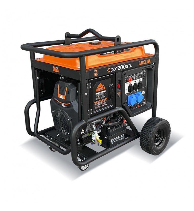 Generador gasolina Mono GO1200GTA - 12 KVA - KOLVOK