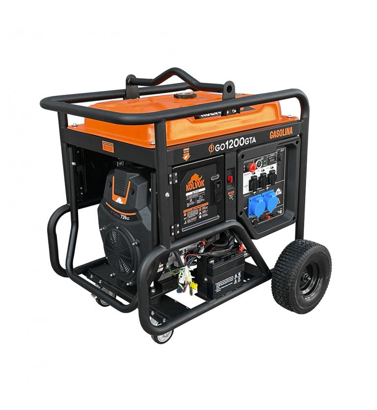 Generador gasolina Mono GO1200GTA - 12 KVA - KOLVOK