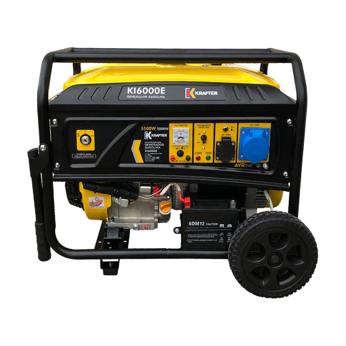 Generador eléctrico Gasolina 5,5 KVA - Krafter – vista 3