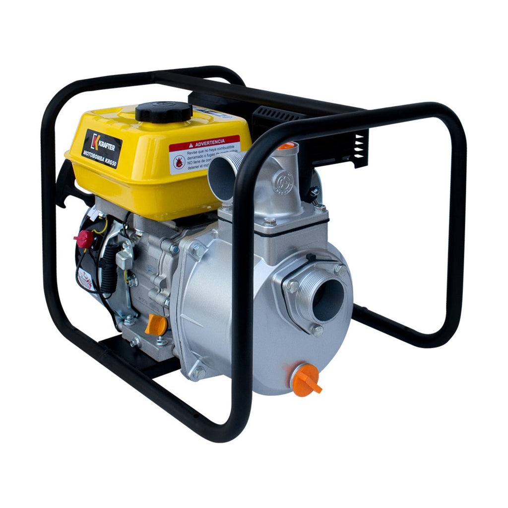 Motobomba gasolina 2X2 - Krafter – vista 2