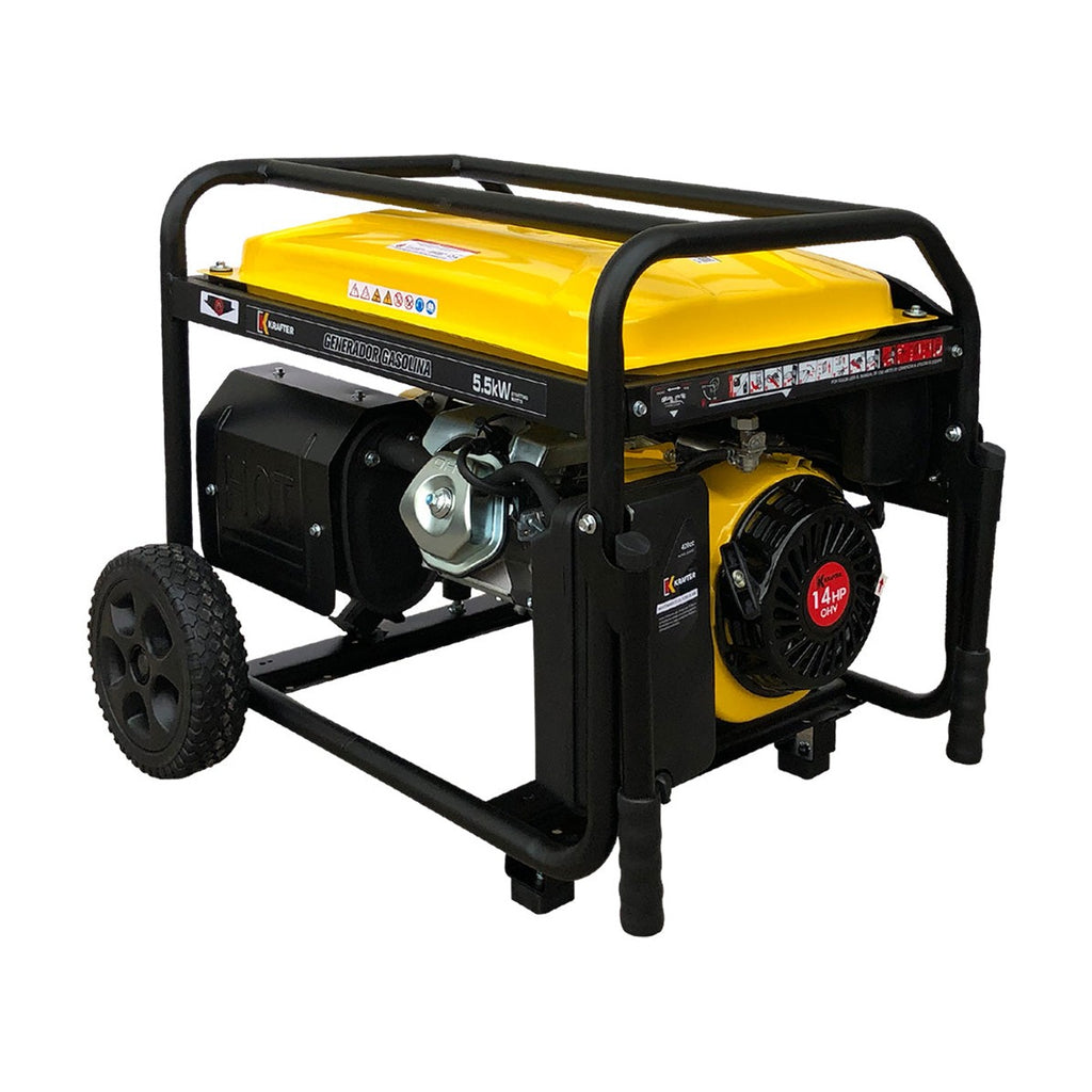 Generador eléctrico Gasolina 5,5 KVA - Krafter – vista 5