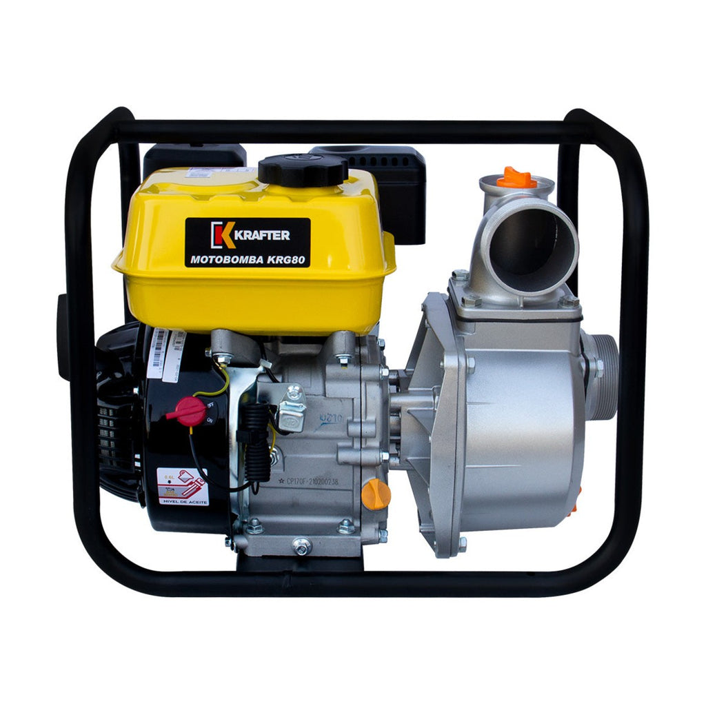 Motobomba Gasolina 3X3 - Krafter – vista 2