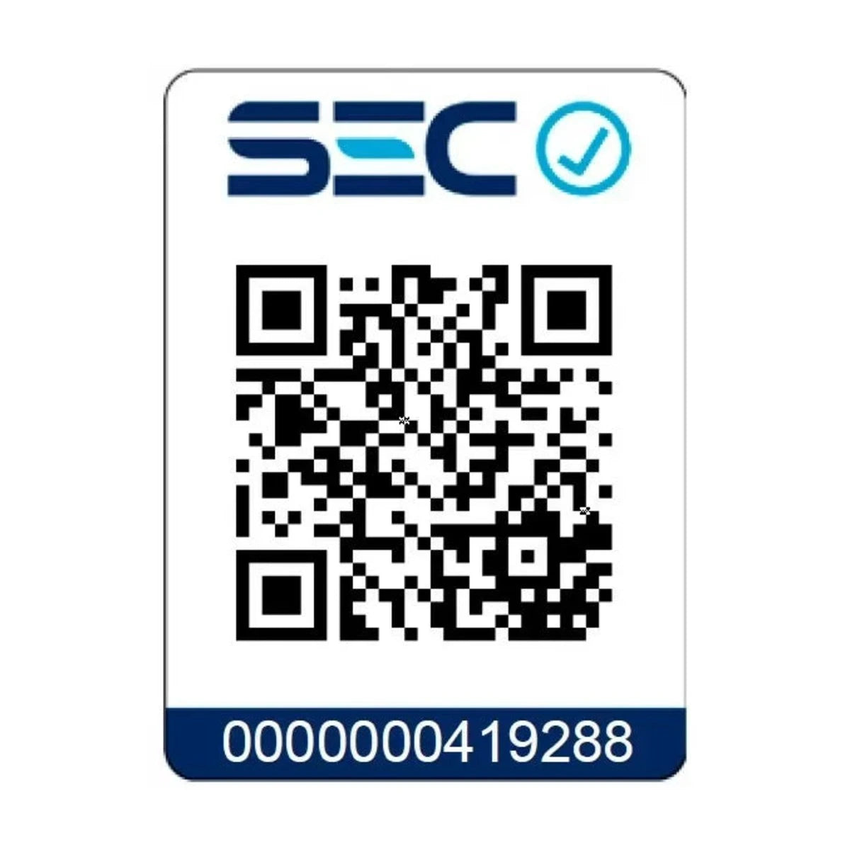 Código QR de certificación SEC folio 419288 – Generador Monofásico Diesel Partida Eléctrica 11 kVA Flowmak