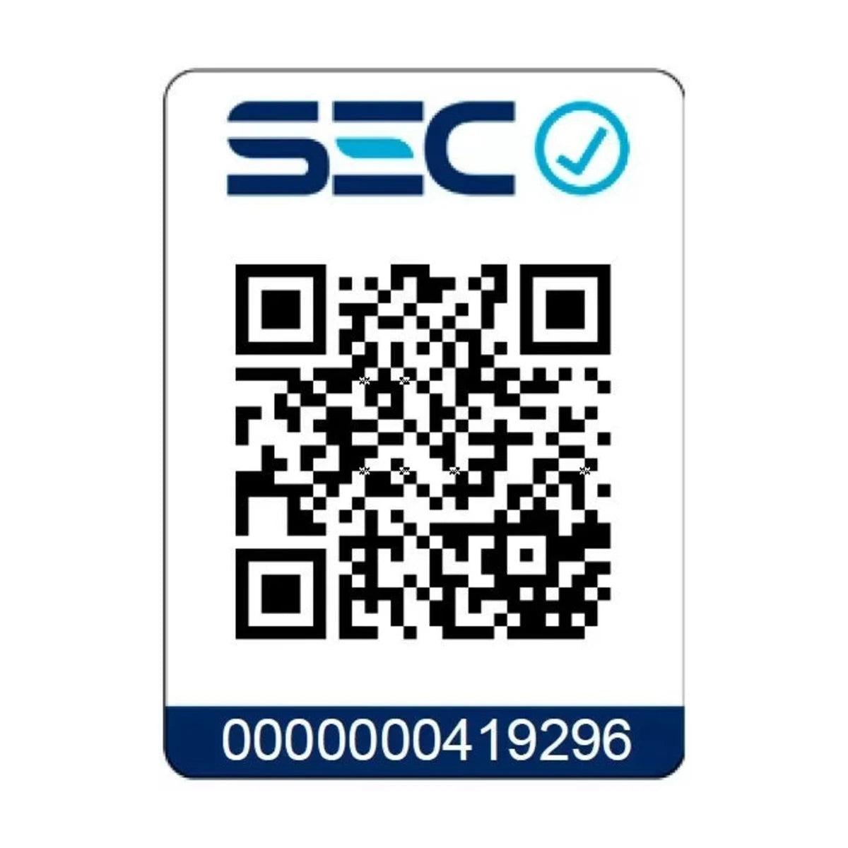 Código QR de certificación SEC folio 419296 – Generador Diesel Partida Electrica 5,5KVA - Flowmak