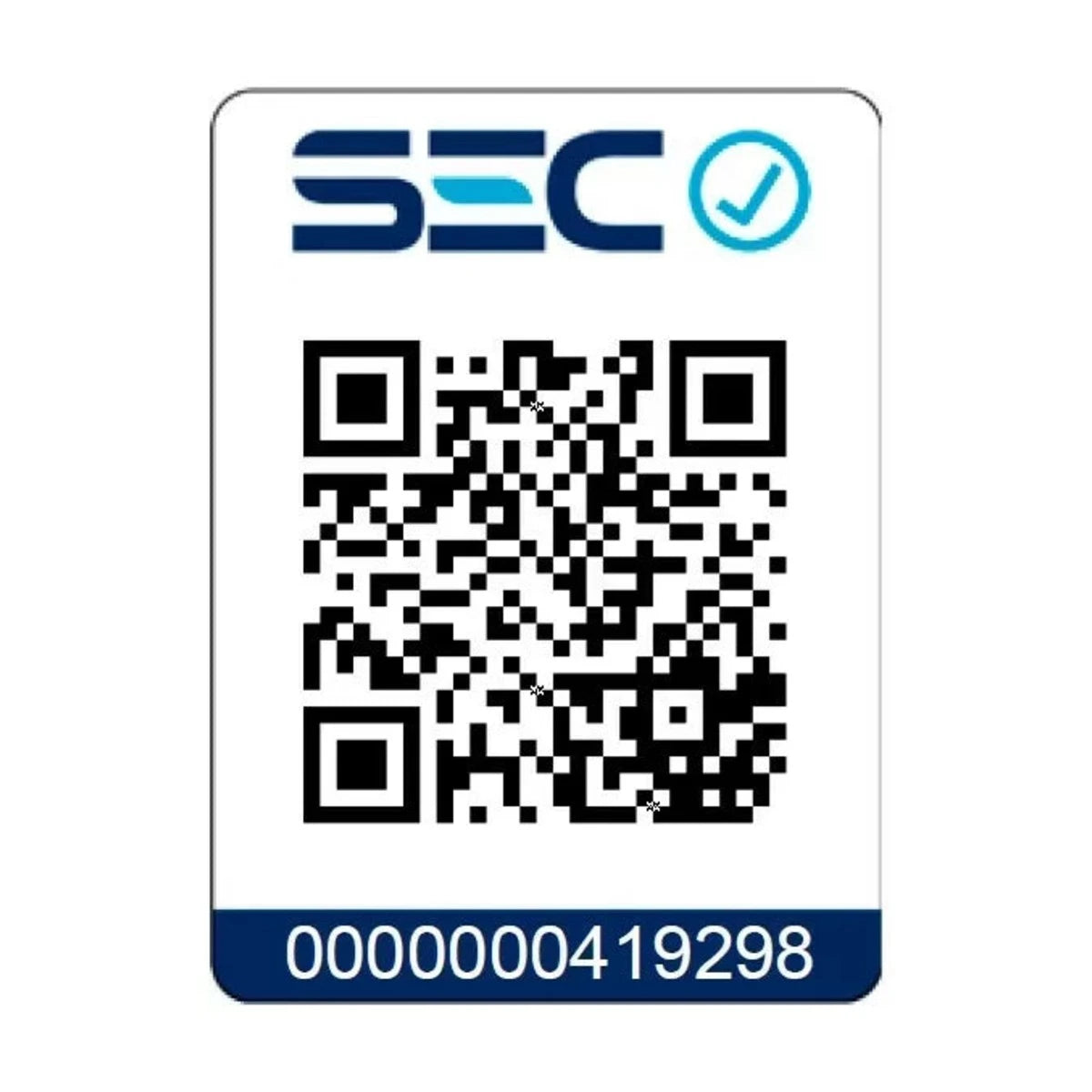 Código QR de certificación SEC folio 419298 – Generador Monofasico Diesel Partida Electrica 5,5 Kva Flowmak