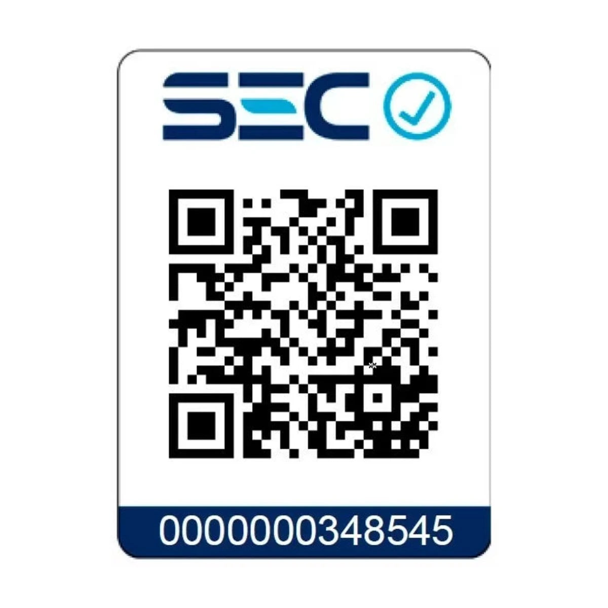 Código QR de certificación SEC folio 348545 – Motobomba diésel Agua Sucia Partida Eléctrica 3" - Flowmak