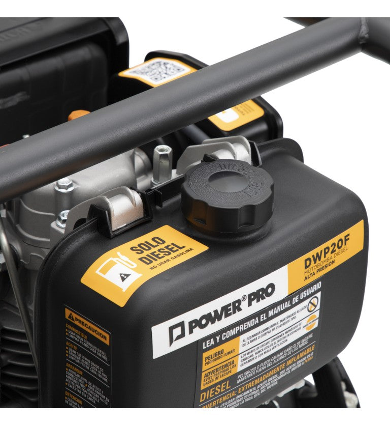 MOTOBOMBA 2” DWP20F 6,7HP DIESEL POWERPRO PRO