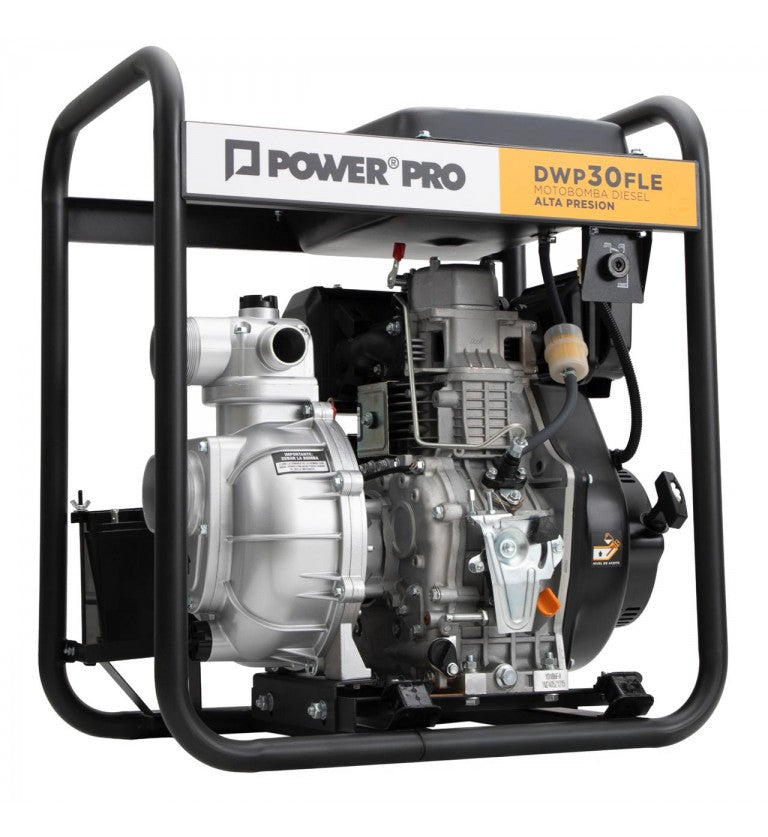 MOTOBOMBA 3” DWP30FLE 10 HP DIESEL POWERPRO