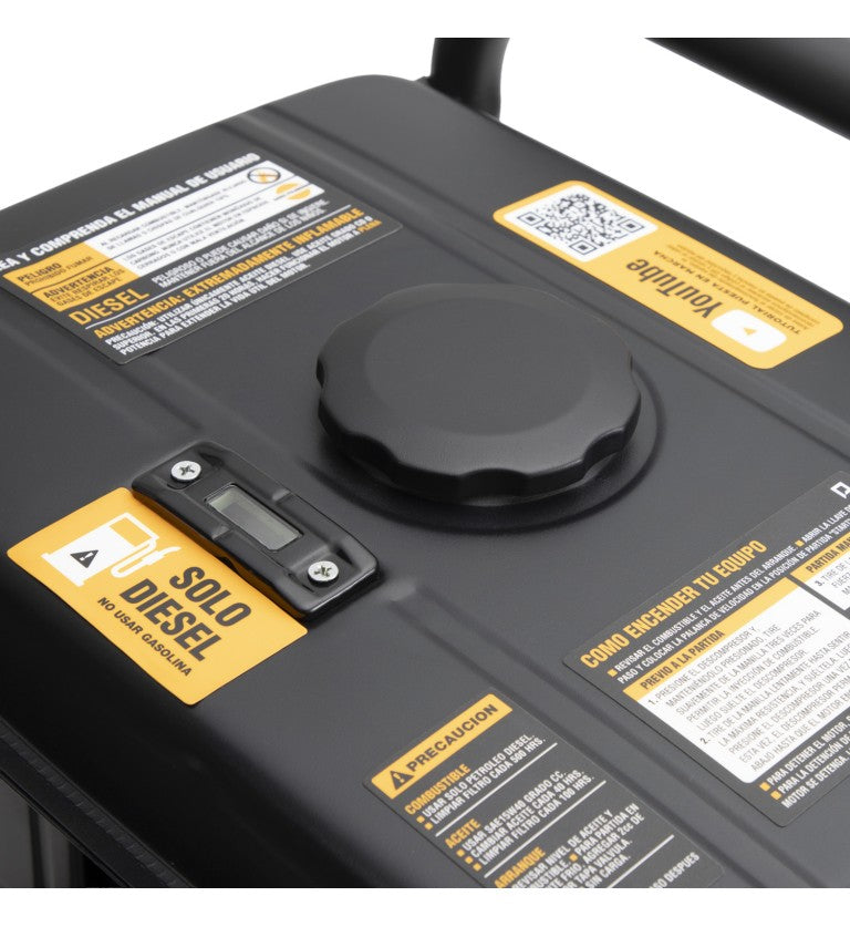 MOTOBOMBA 3” DWP30LE 6,7 HP DIESEL POWERPRO PRO