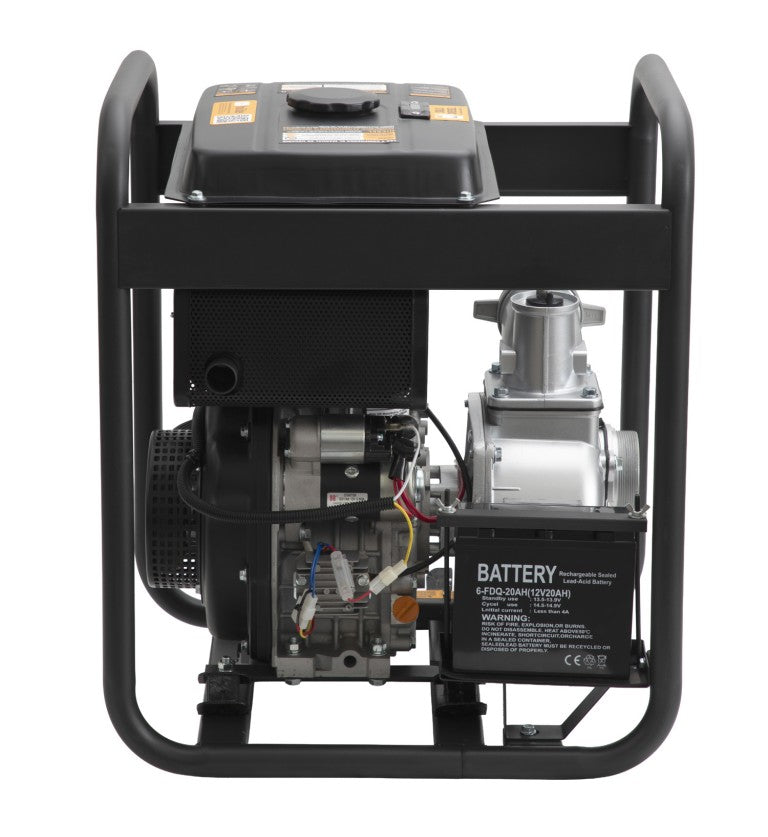 MOTOBOMBA 3” DWP30LE 6,7 HP DIESEL POWERPRO PRO