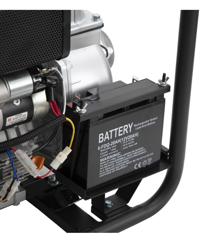 MOTOBOMBA 3” DWP30LE 6,7 HP DIESEL POWERPRO PRO