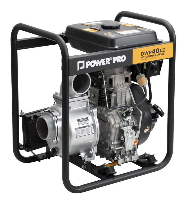 MOTOBOMBA 4” DWP40LE 10 HP DIESEL POWER PRO
