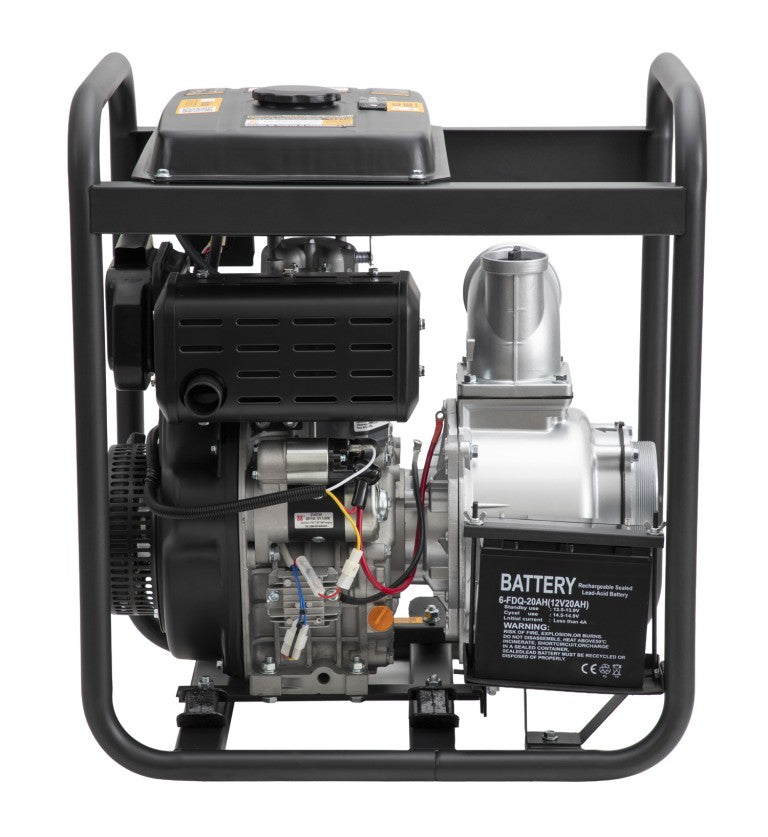 MOTOBOMBA 4” DWP40LE 10 HP DIESEL POWER PRO