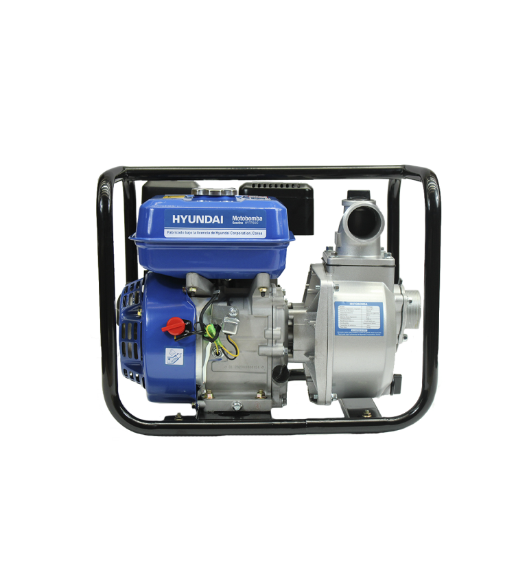 Motobomba Hyundai Gasolina 2" Agua Limpia