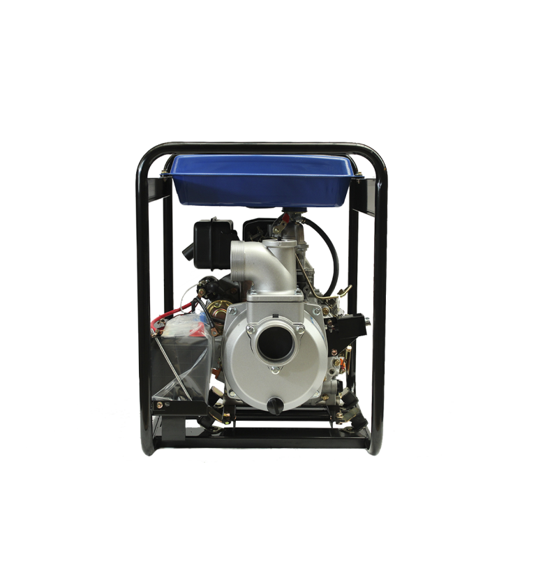 Motobomba Hyundai diésel 3" partida eléctrica agua limpia