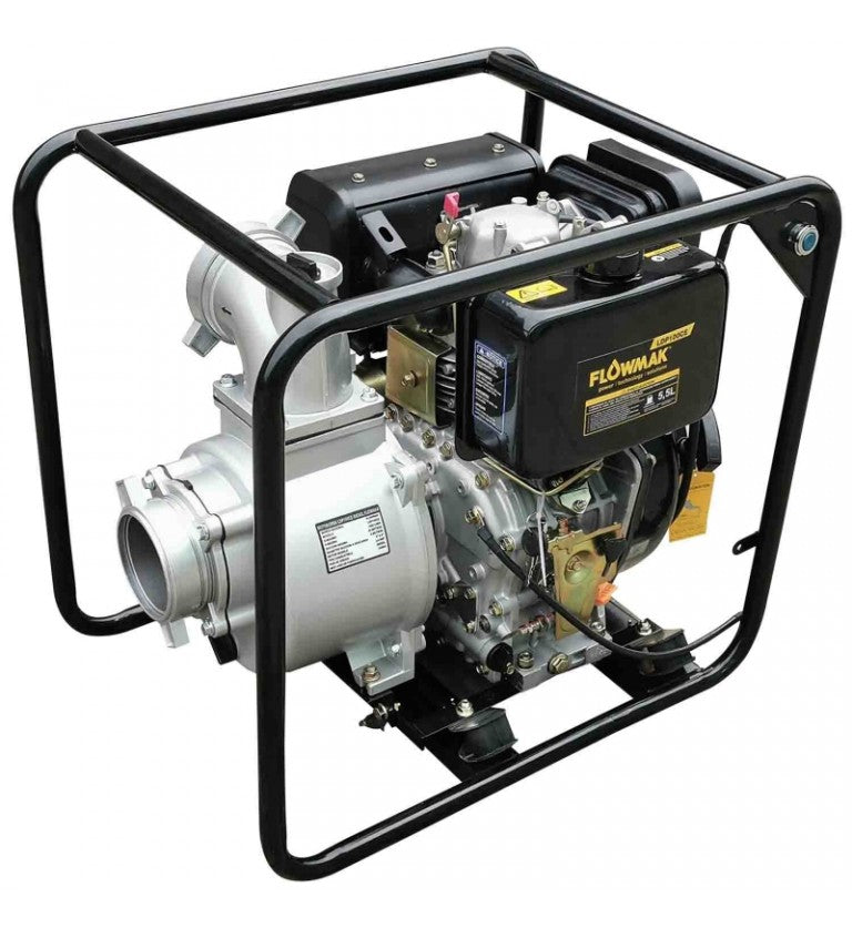 Motobomba diésel Partida Electrica 4"- Flowmak