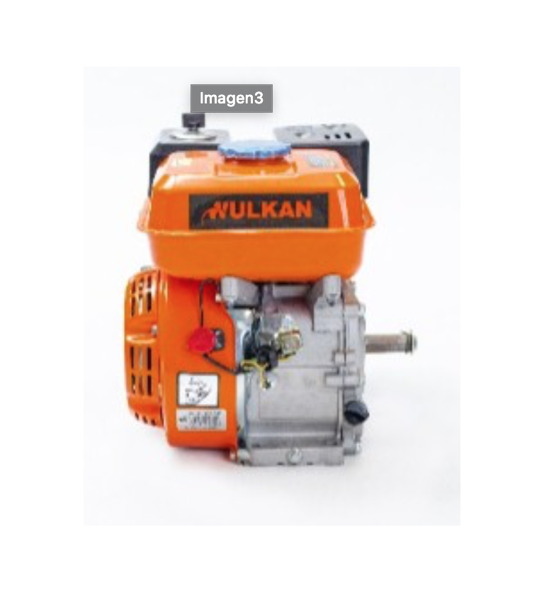 Motor Estacionario Gasolina - 6,5 HP - Partida Manual - Wulkan