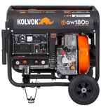 Motosoldador diésel GW180D - Kolvok - 160 amperes - 2.2 KVA