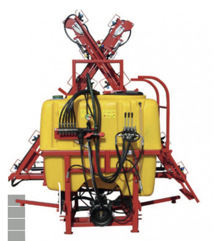 Pulverizador 800 LTS Con Barra 12 MTS - Hidráulica - Hund