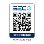 Código QR de certificación SEC folio 423780 – Generador eléctrico monofásico GO30D 3KVA diésel - Kolvok