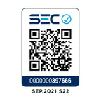 Código QR de certificación SEC folio 397666 – Generador eléctrico monofásico abierto gasolina GO55GE - 5,5kVA - Kolvok