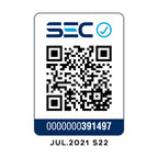 Código QR de certificación SEC folio 391497 – Generador eléctrico insonorizado monofásico diésel GS1200D - 12kVA - Kolvok