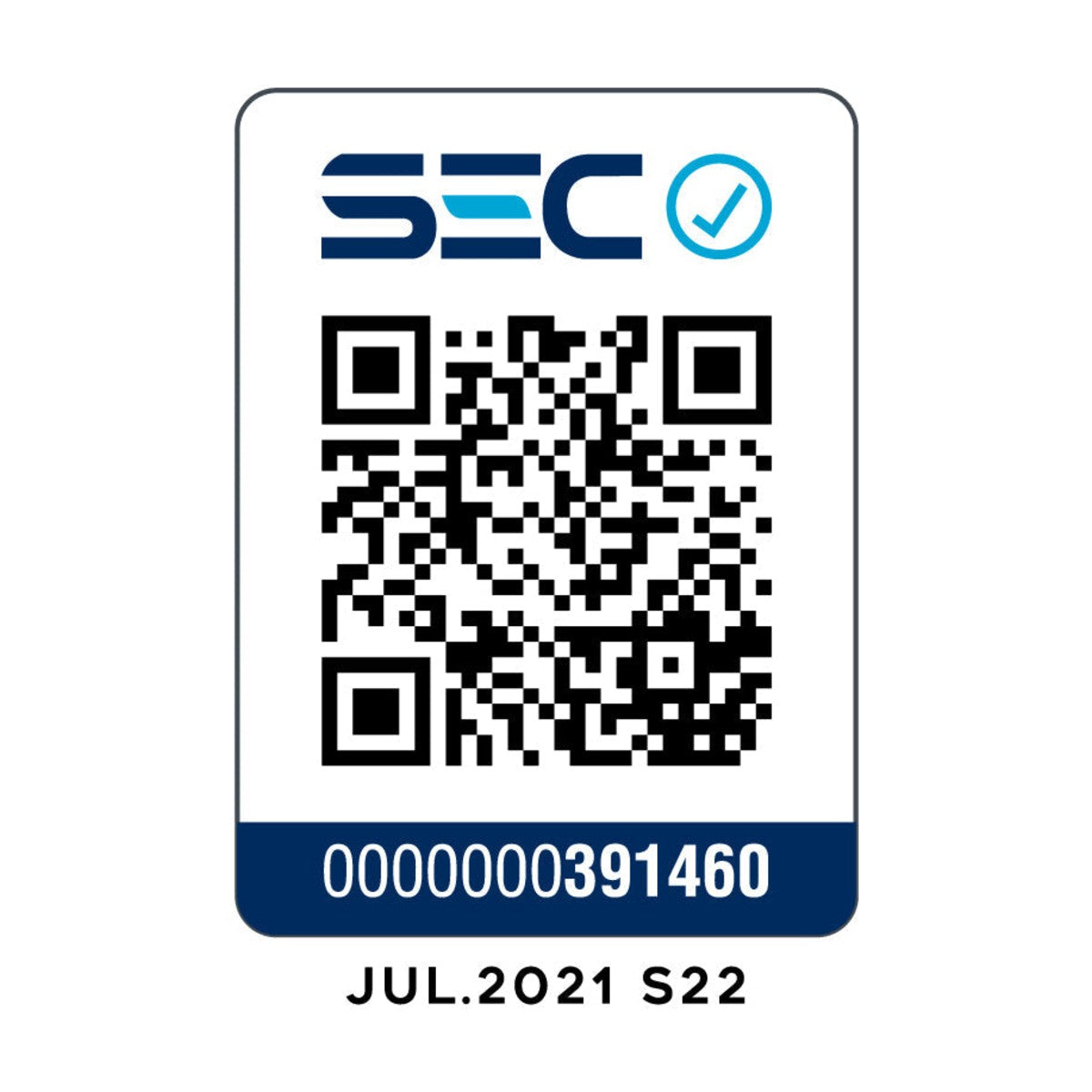 Código QR de certificación SEC folio 391460 – Generador eléctrico insonorizado trifásico diésel - uso continuo - GSS18D3 - 18kVA - Kolvok