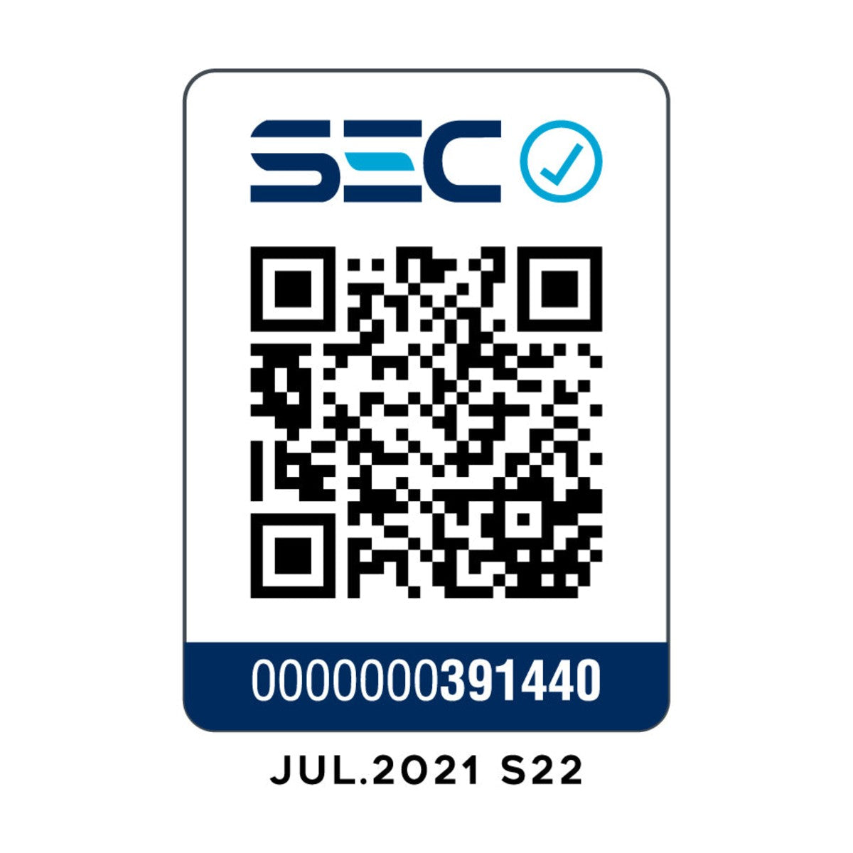 Código QR de certificación SEC folio 391440 – Generador eléctrico insonorizado trifásico diésel GSS22D3 - 22kVA - Kolvok