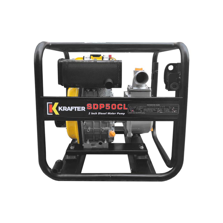 Motobomba Diesel Caudal 2" - Krafter