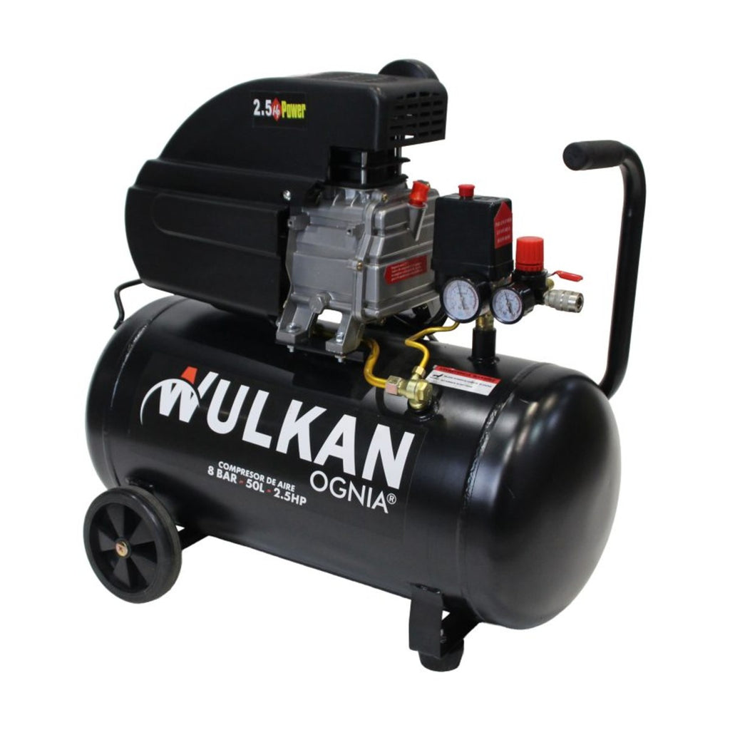 Compresor 50 LTS 2,5 HP- Wulkan – vista 3