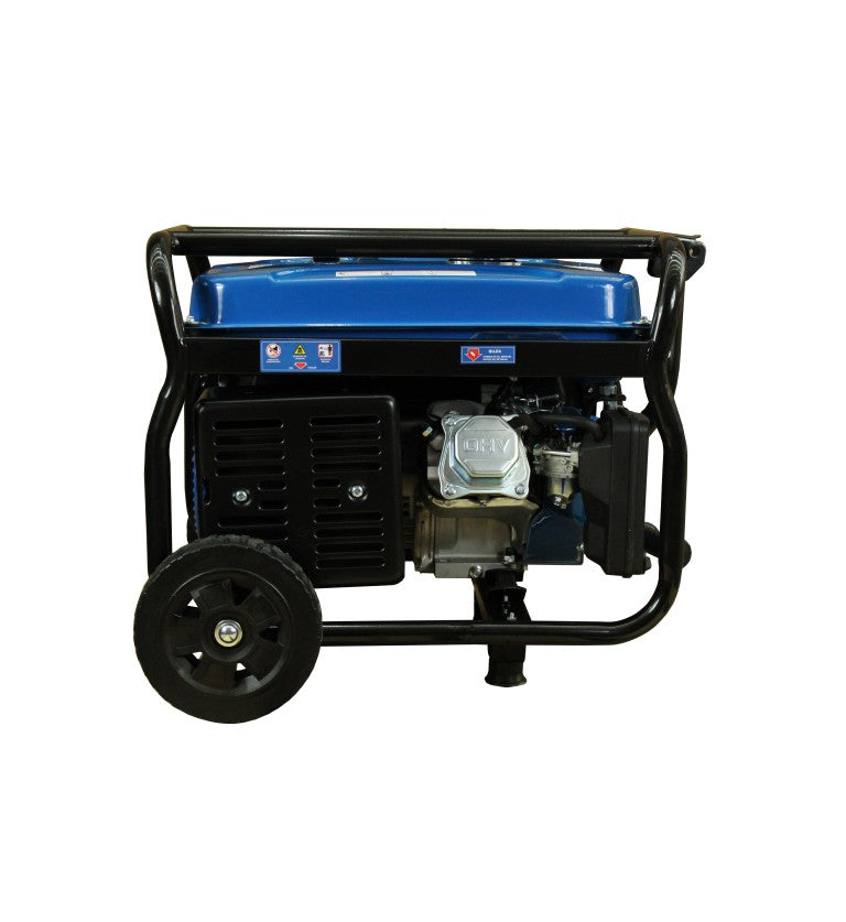 Generador eléctrico Hyundai gasolina 2,5/2,8 KW/KVA partida manual monofásico abierto