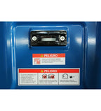Generador eléctrico Hyundai gasolina 6/6,5 KW/KVA partida eléctrica monofásico abierto con ruedas