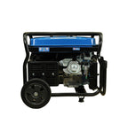 Generador eléctrico Hyundai gasolina 7,5/8,3 KW/KVA partida eléctrica monofásico abierto con ruedas