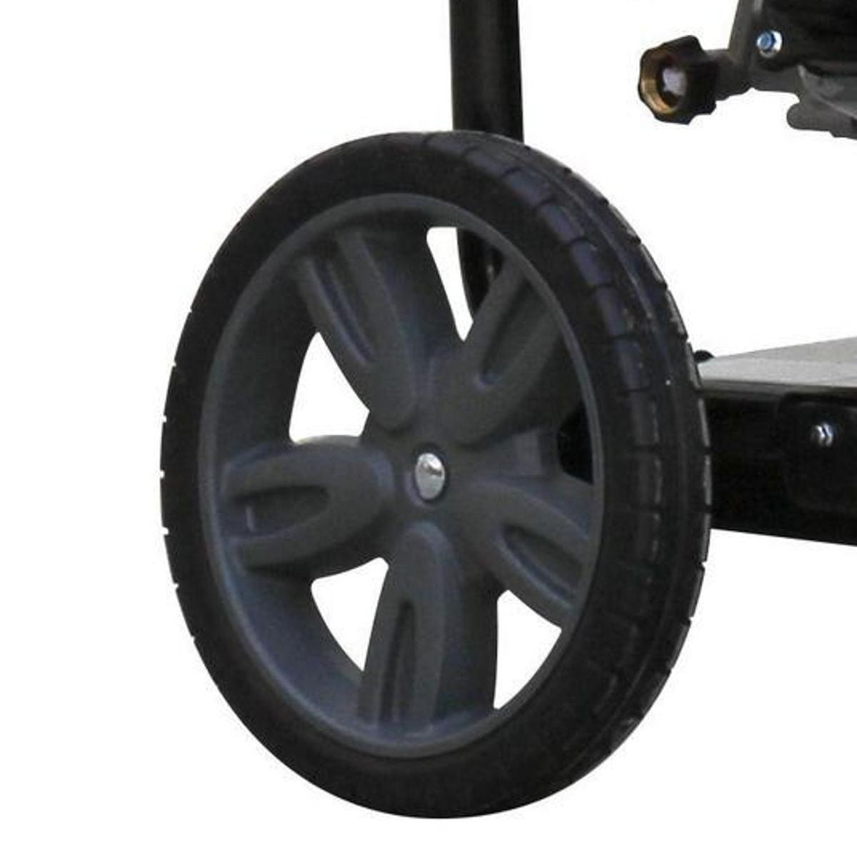 Hidrolavadora Hyundai GPW2700 a gasolina 5 HP 186 bar – detalle rueda