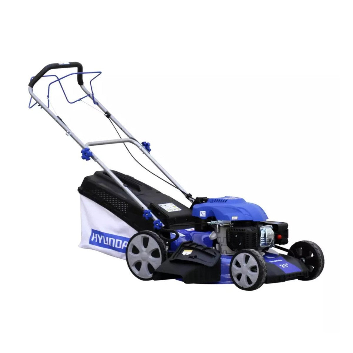 Cortacésped autopropulsado Hyundai 21 pulgadas con recolector 82HYGM53S