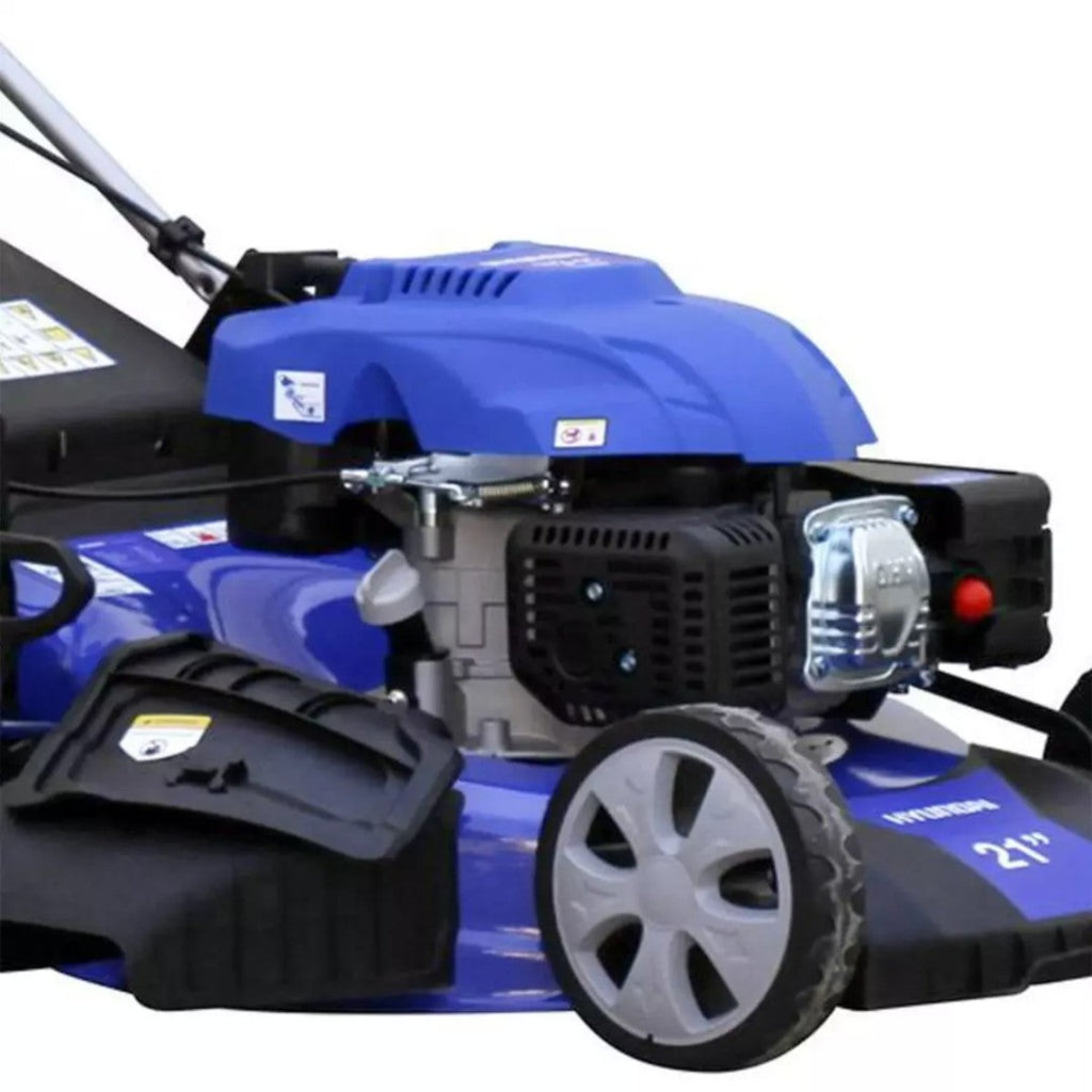 Cortacésped autopropulsado Hyundai 21 pulgadas con recolector 82HYGM53S