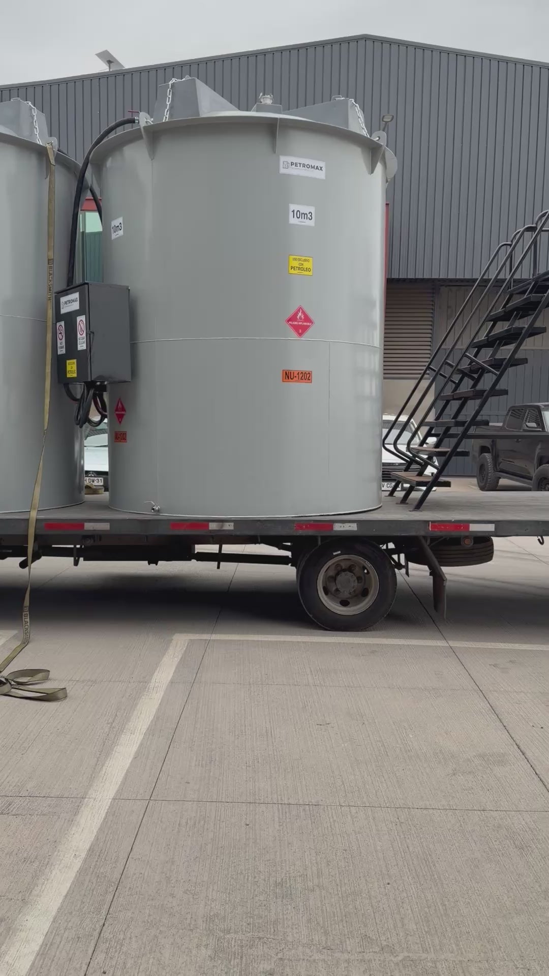 ESTANQUE DIESEL SUPERFICIE 10.000 LTS FT10000+FR PETROMAX CON SURTIDOR