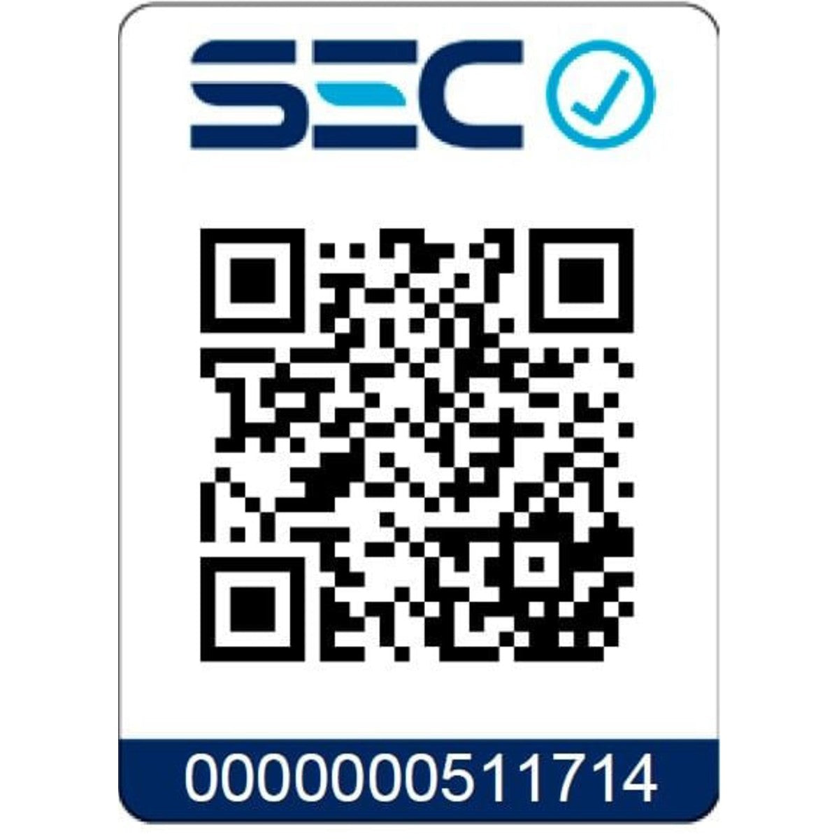 Código QR de certificación SEC folio 511714 – Motobomba Gasolina Alta Presión 2" 5.5HP - Daishin - Motor Honda