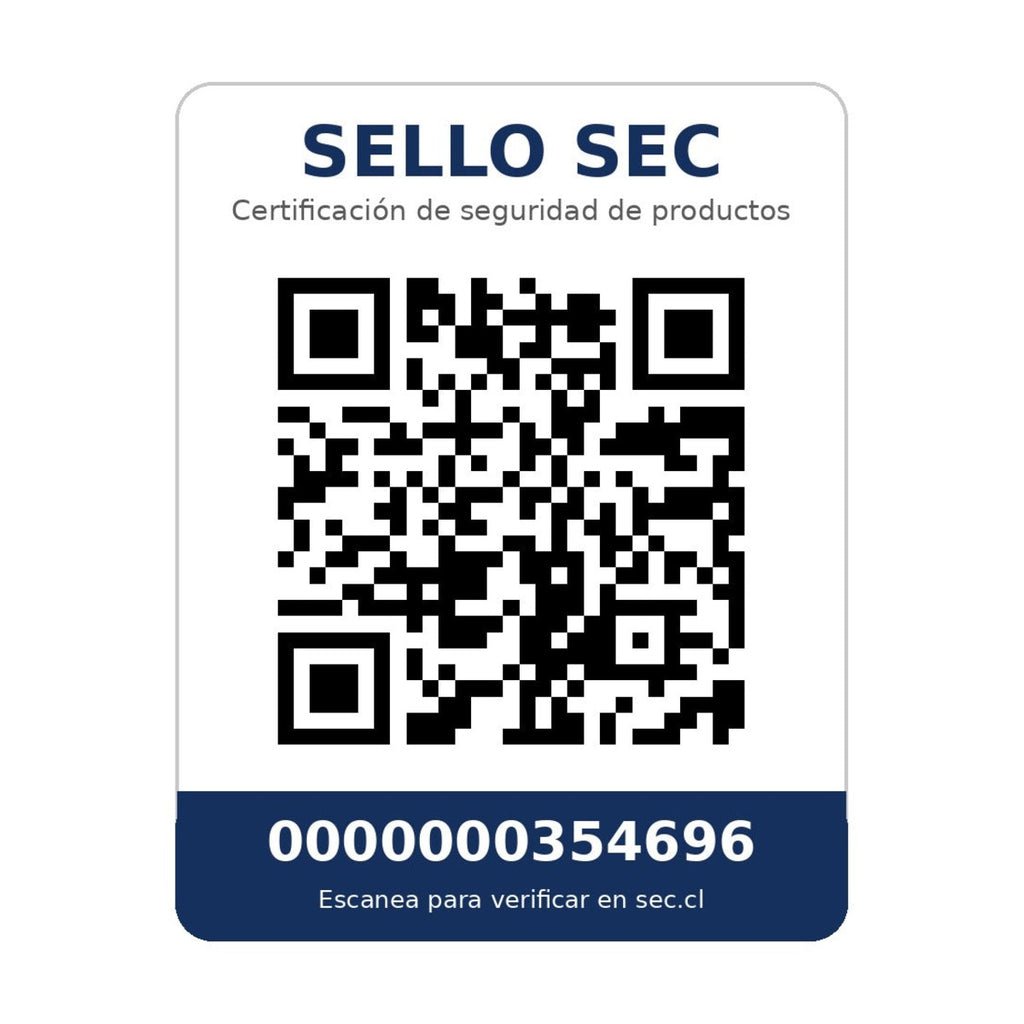 Código QR de certificación SEC folio 354696 – Motobomba Hyundai diésel 3" partida eléctrica agua limpia